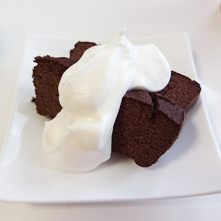 低糖質!おからパウダーで濃厚チョコブラウニー